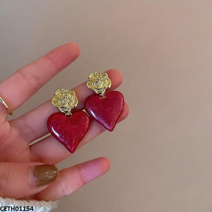 CETH01154 LSH Red Heart Tops Pair - CETH