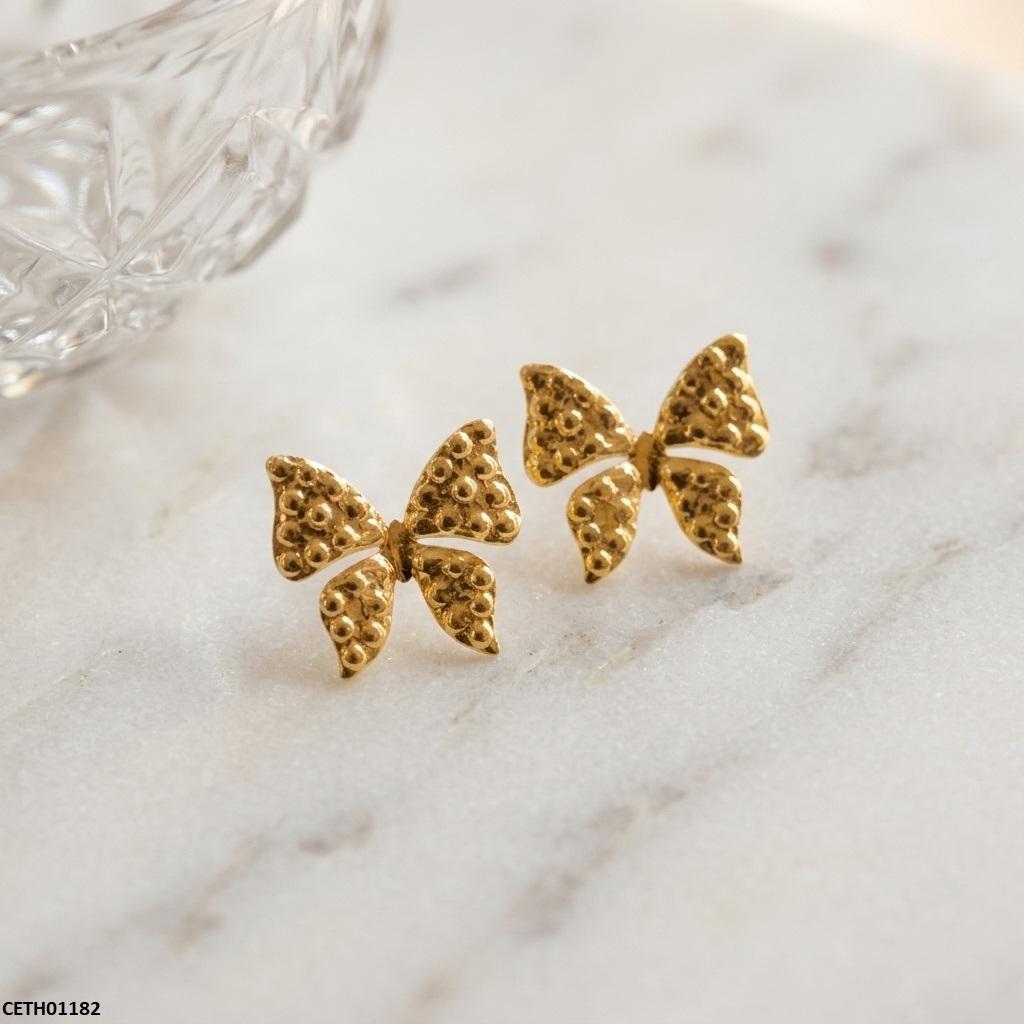 CETH01182 HLN Butterfly Stainless Steel Tops Pair - CETH
