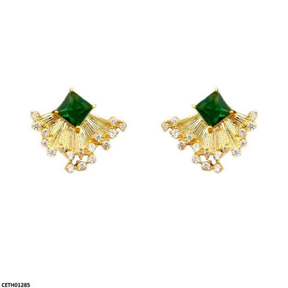 CETH01285 SYB Sunburst Fan Shape Tops Pair - CETH