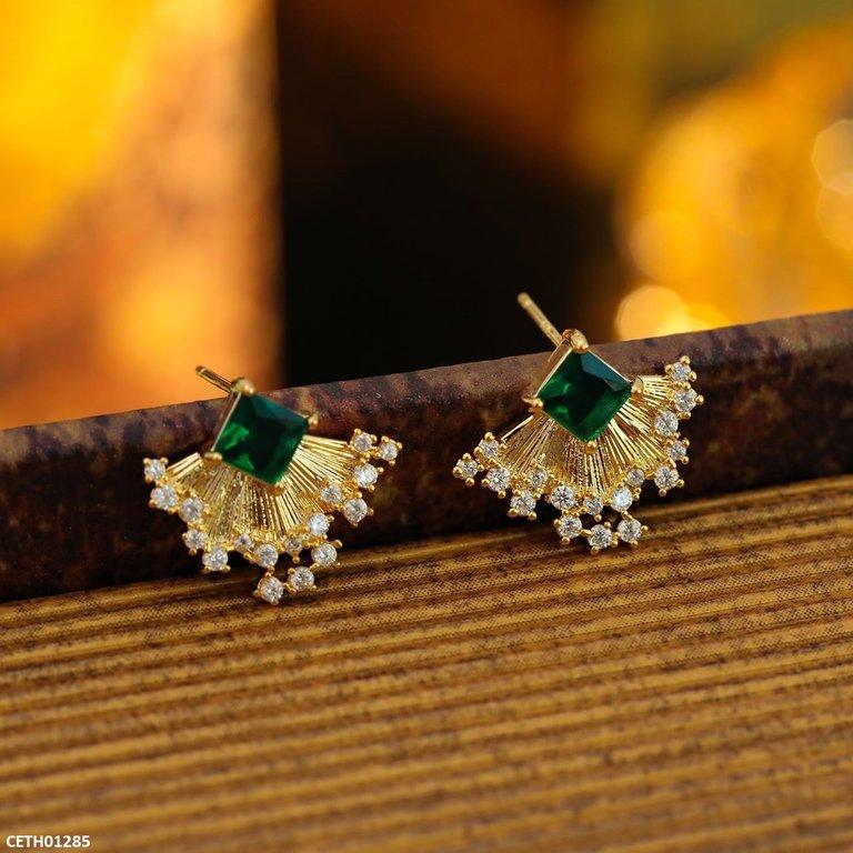 CETH01285 SYB Sunburst Fan Shape Tops Pair - CETH
