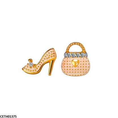 CETH01375  QWN Bag/Shoes Design Tops Pair - CETH