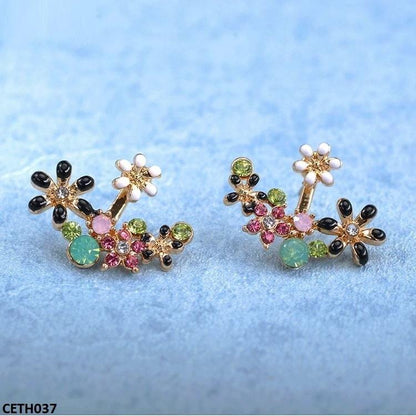 CETH037 QWN Imp Tops Pair Flowers