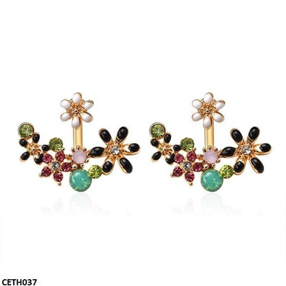 CETH037 QWN Imp Tops Pair Flowers