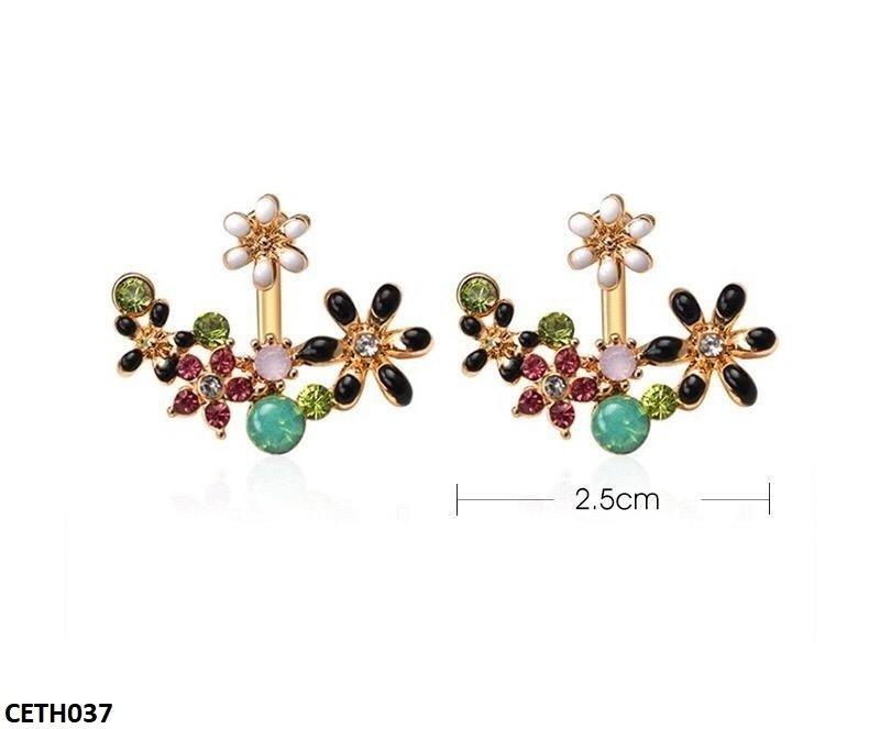 CETH037 QWN Imp Tops Pair Flowers