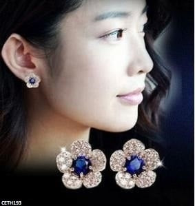 CETH193 SGC Flower Stud Tops Pair