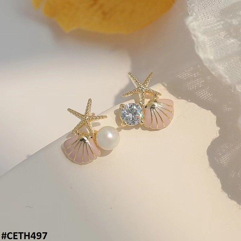 CETH497 BTO Star Stud Tops Pair