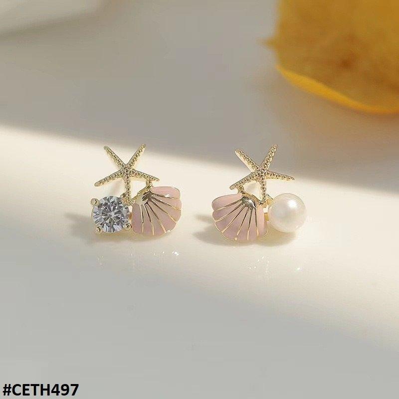 CETH497 BTO Star Stud Tops Pair