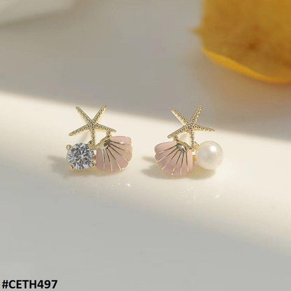 CETH497 BTO Star Stud Tops Pair