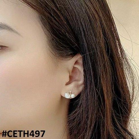 CETH497 BTO Star Stud Tops Pair