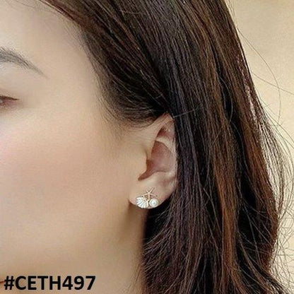 CETH497 BTO Star Stud Tops Pair