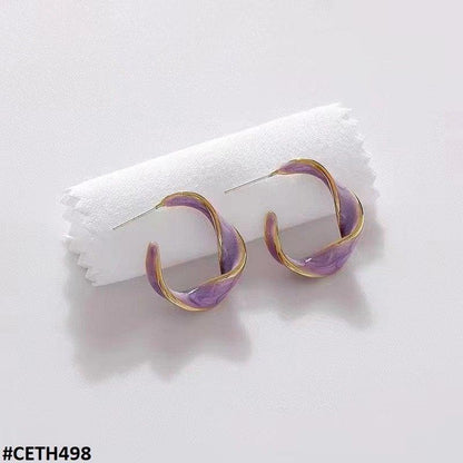 CETH498 BTO Round Stud Tops Pair