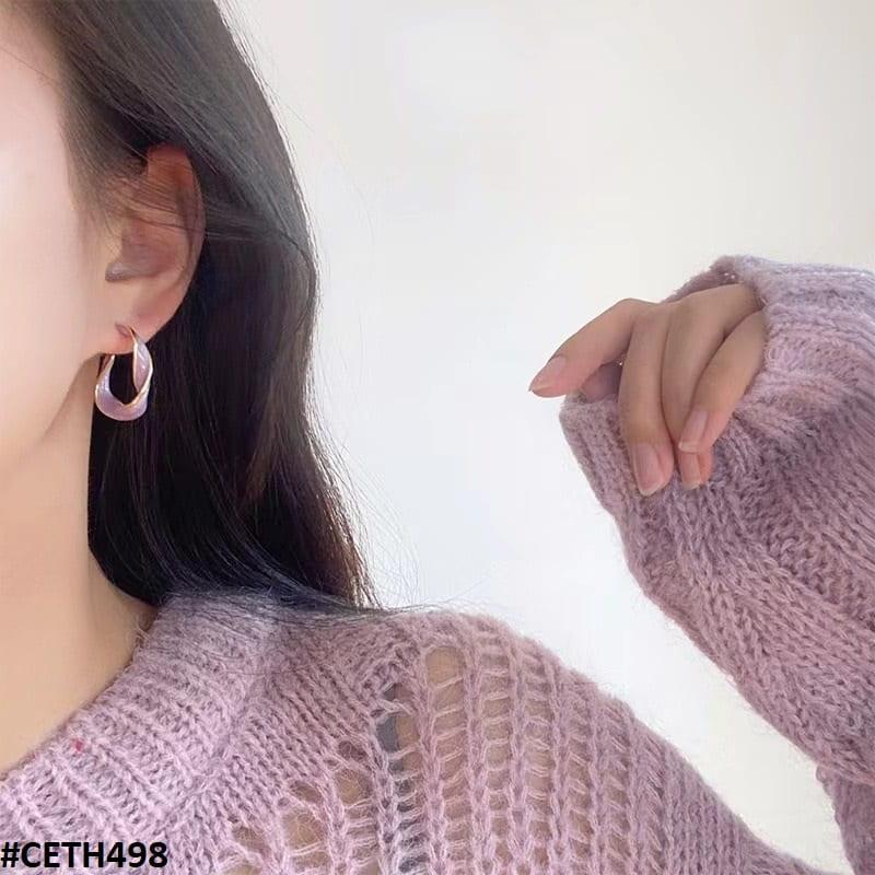 CETH498 BTO Round Stud Tops Pair