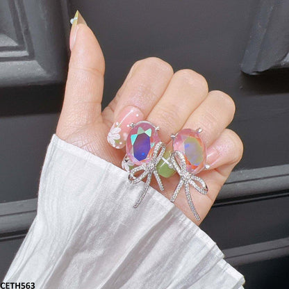 CETH563 SYB Oval/Bow Tops Pair