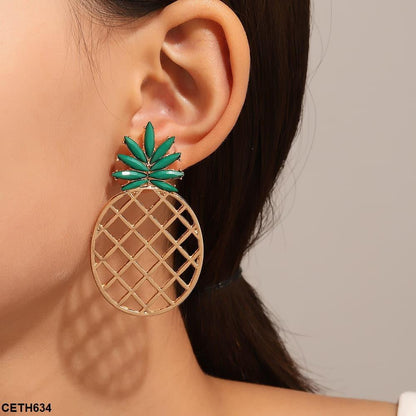 CETH634 QWN Pineapple Ear Tops Pair