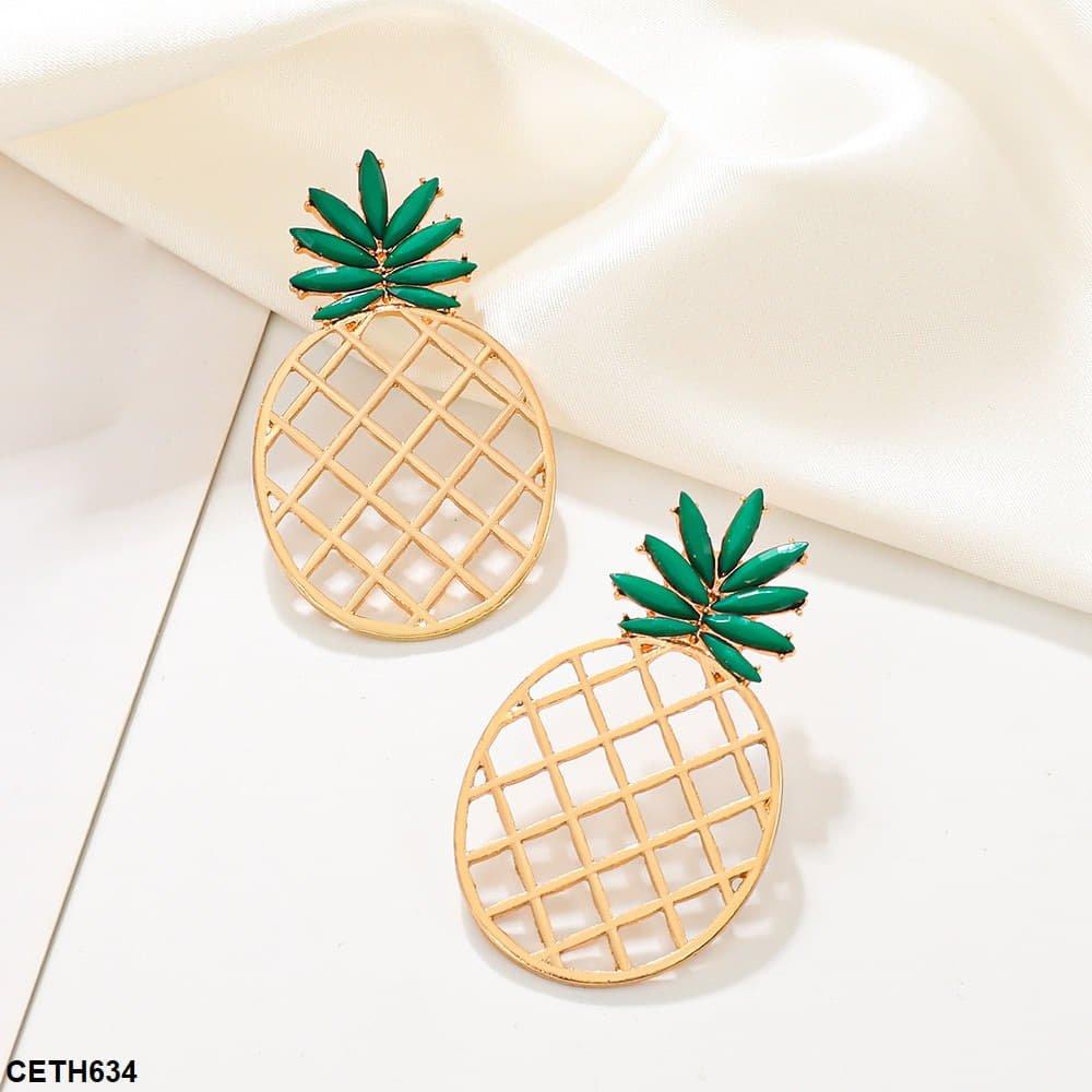 CETH634 QWN Pineapple Ear Tops Pair