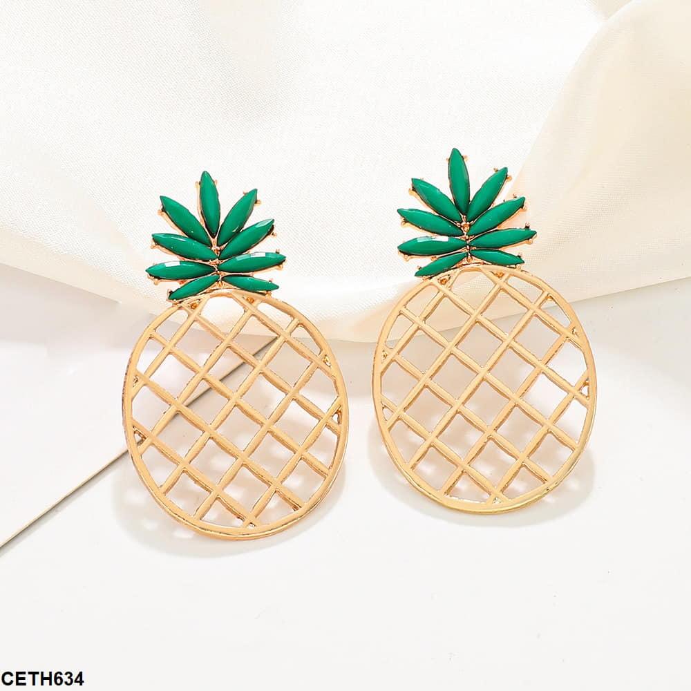CETH634 QWN Pineapple Ear Tops Pair