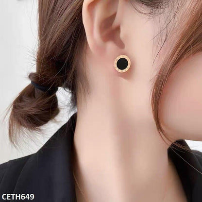 CETH649 DGF Painted Roman Stud Tops Pair