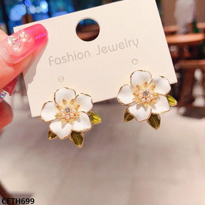 CETH699 LSH Leaf Flower Tops Pair