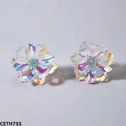 CETH733 YYE Flower Tops Pair