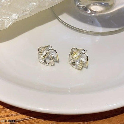 CETH809 LSH Painted Flower Tops Pair