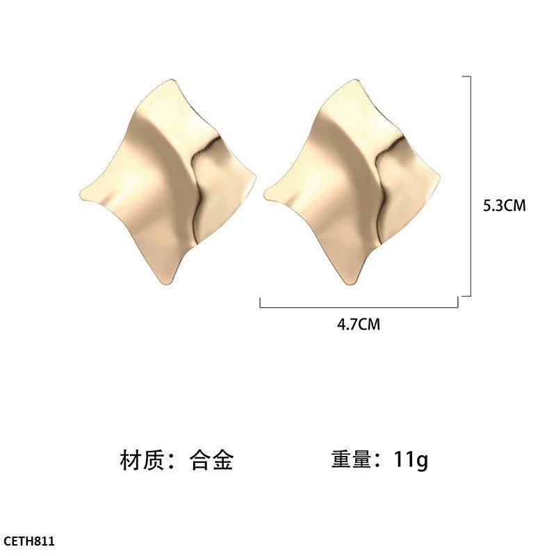 CETH811 JMN Plain Copper Square Tops Pair