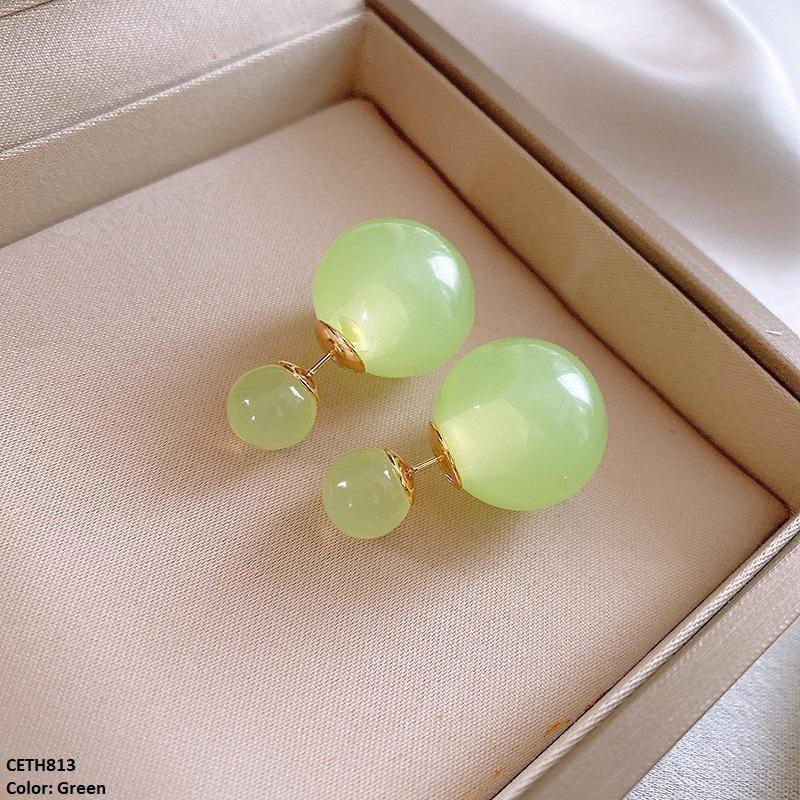 CETH813 ZLX Round Stud Tops Pair