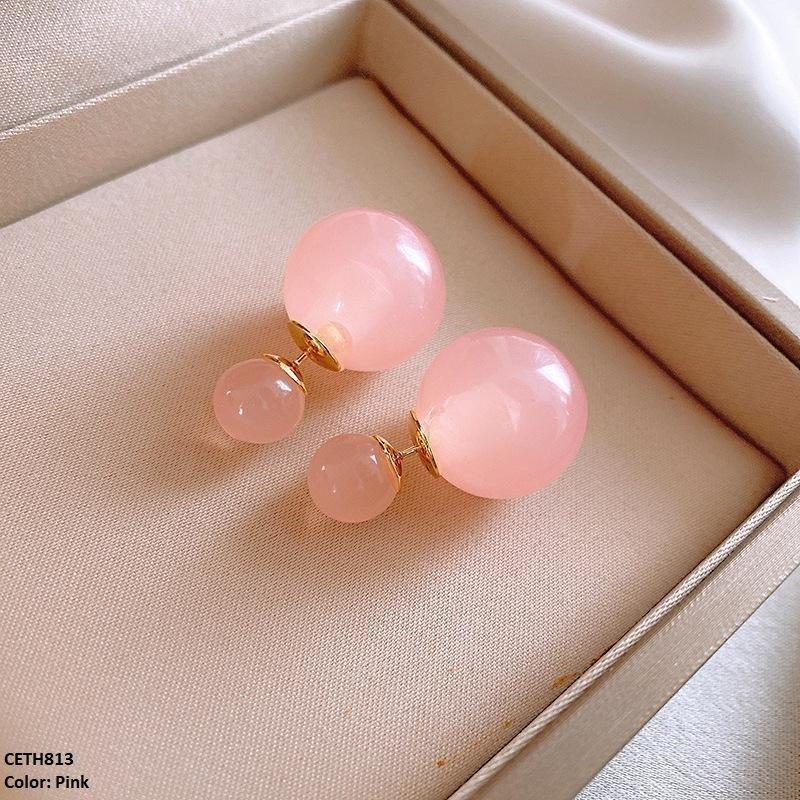 CETH813 ZLX Round Stud Tops Pair