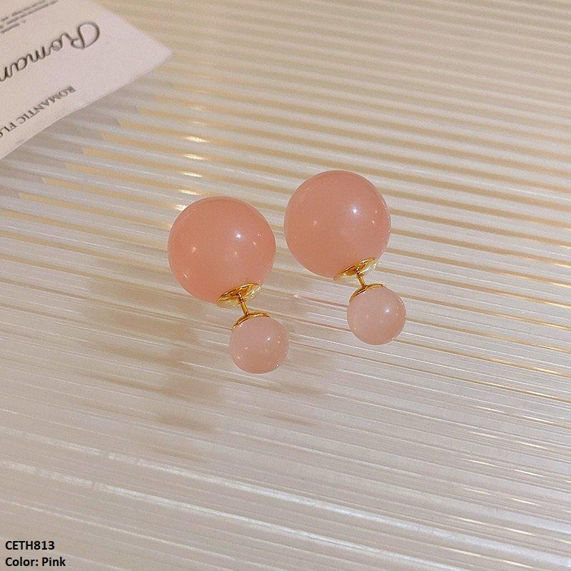 CETH813 ZLX Round Stud Tops Pair