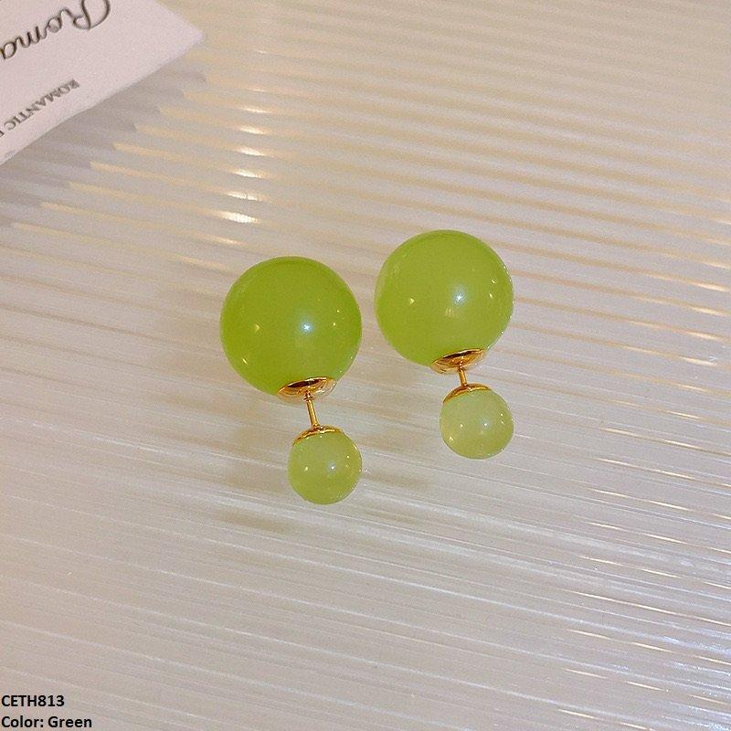 CETH813 ZLX Round Stud Tops Pair