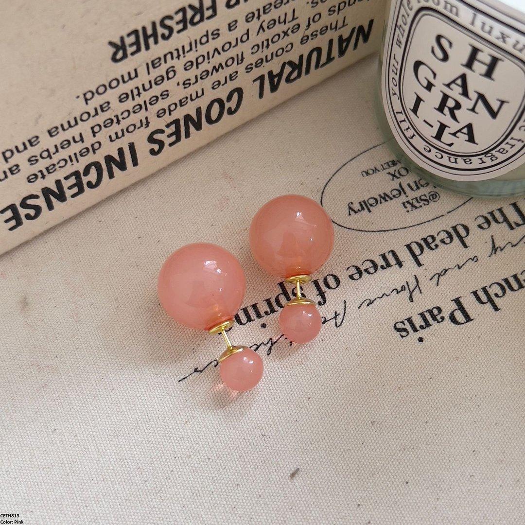 CETH813 ZLX Round Stud Tops Pair