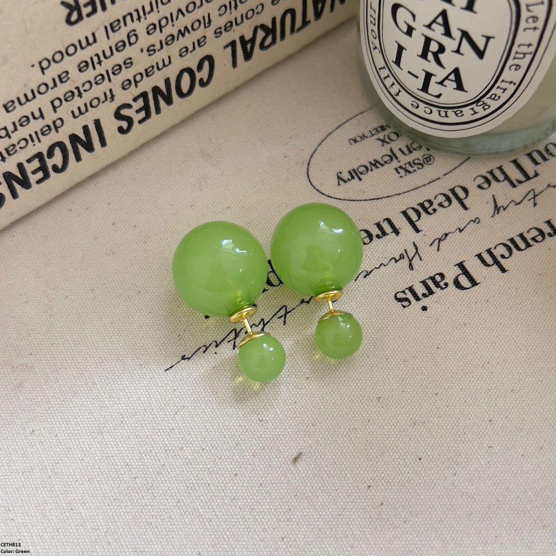 CETH813 ZLX Round Stud Tops Pair