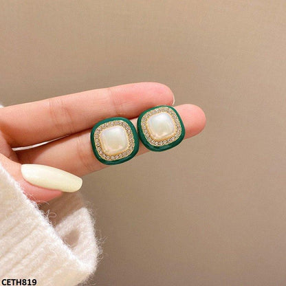 CETH819 SIQ Pearl Square Tops Pair