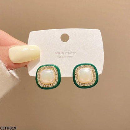 CETH819 SIQ Pearl Square Tops Pair