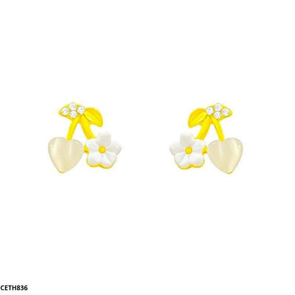 CETH836 DDJ Flower/Heart Tops Pair