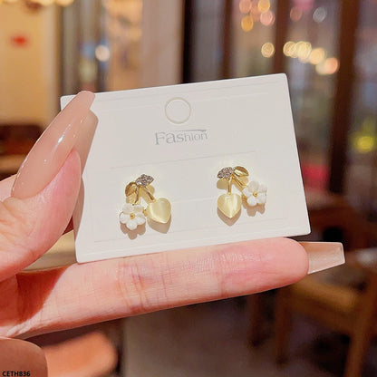 CETH836 DDJ Flower/Heart Tops Pair