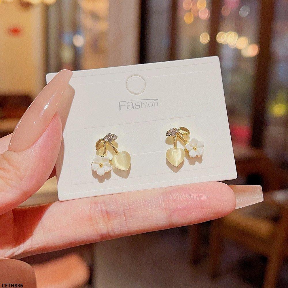 CETH836 DDJ Flower/Heart Tops Pair