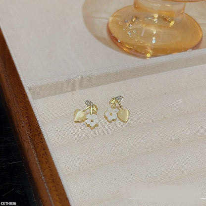 CETH836 DDJ Flower/Heart Tops Pair