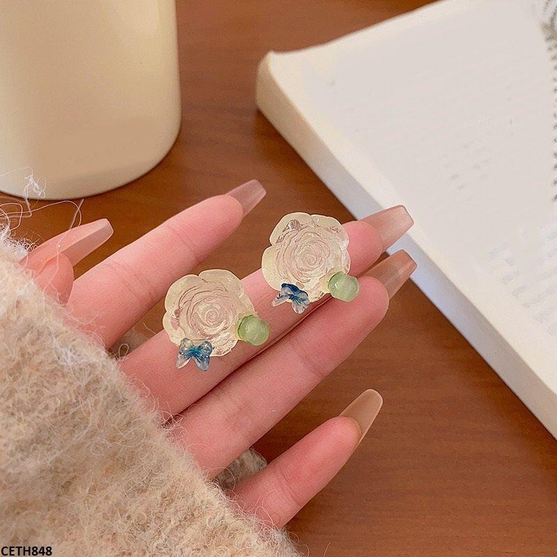 CETH848 HJF Flower/Butterfly Tops Pair