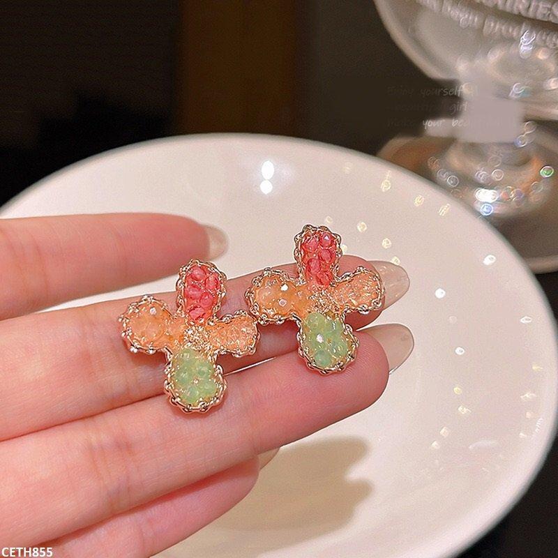 CETH855 HJF Flower Tops Pair