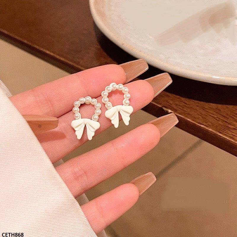 CETH868 HJF Bow Style Tops Pair