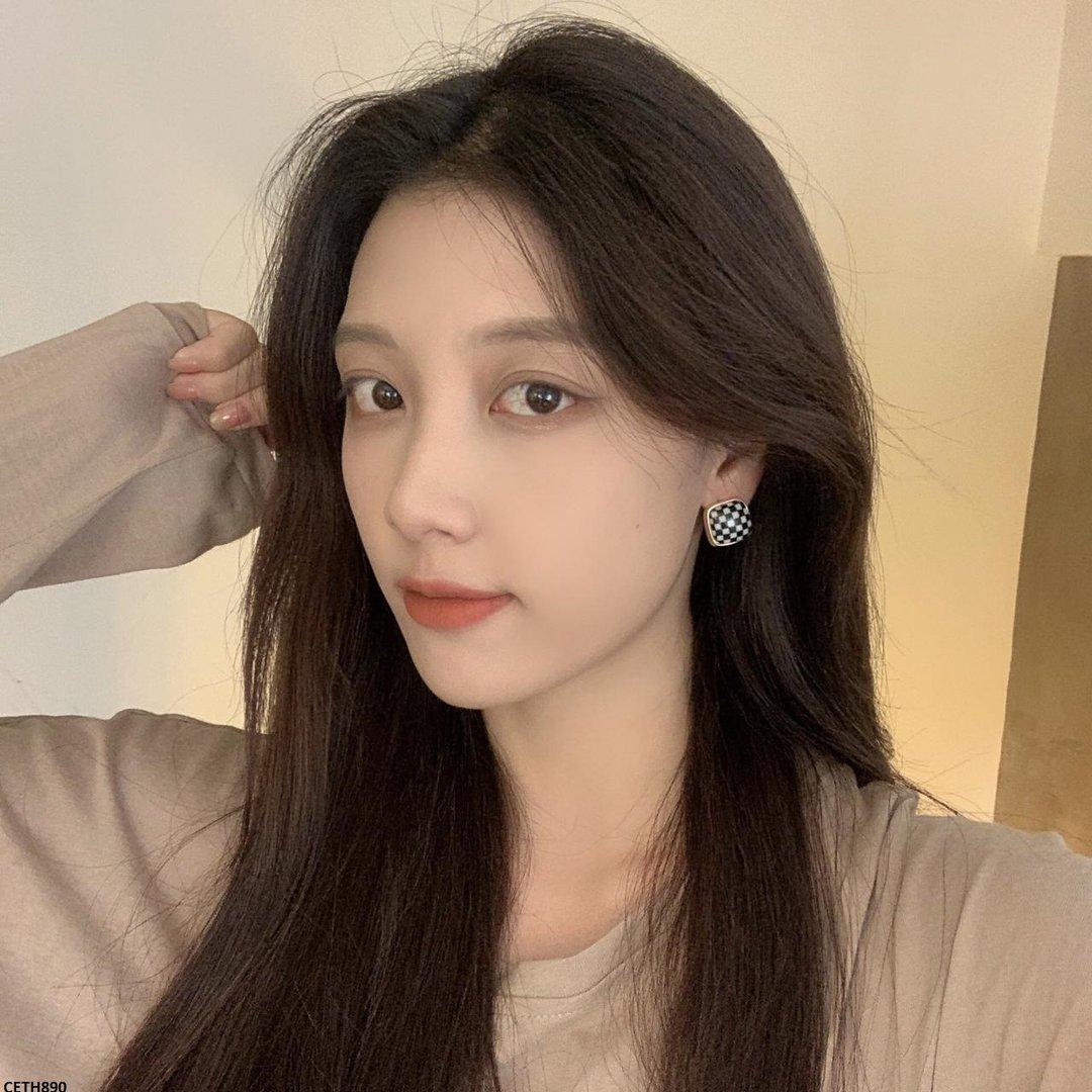 CETH890 ZCD Black/White Square Tops Pair