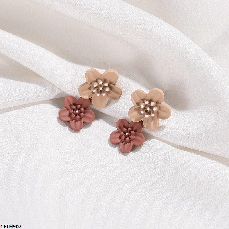 CETH907 LSH Flower Drop Tops Pair