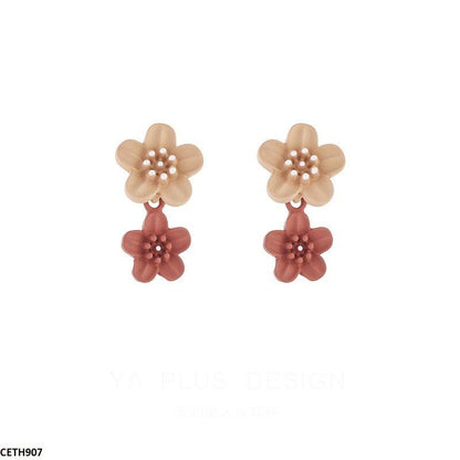CETH907 LSH Flower Drop Tops Pair