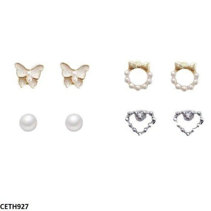 CETH927-YYZ CETH927 YYZ Heart/Star/Pearl 6 Pair Tops