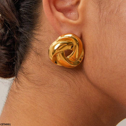 CETH931-YYE CETH931 YYE Round Covered Tops Pair