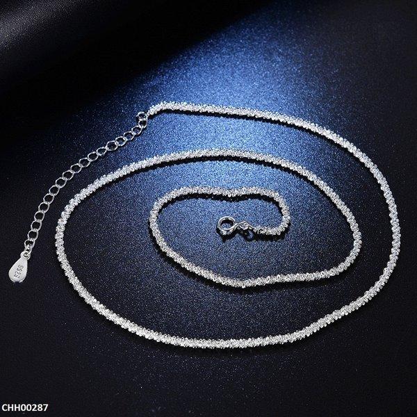 CHH00287 ZFQ Imp Silver Neck Chain 16 Inch - CHH
