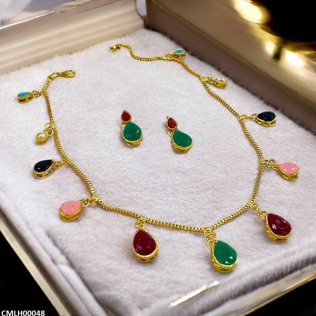 CMLH00048 FRN Tear Drops Mala Set-CMLH