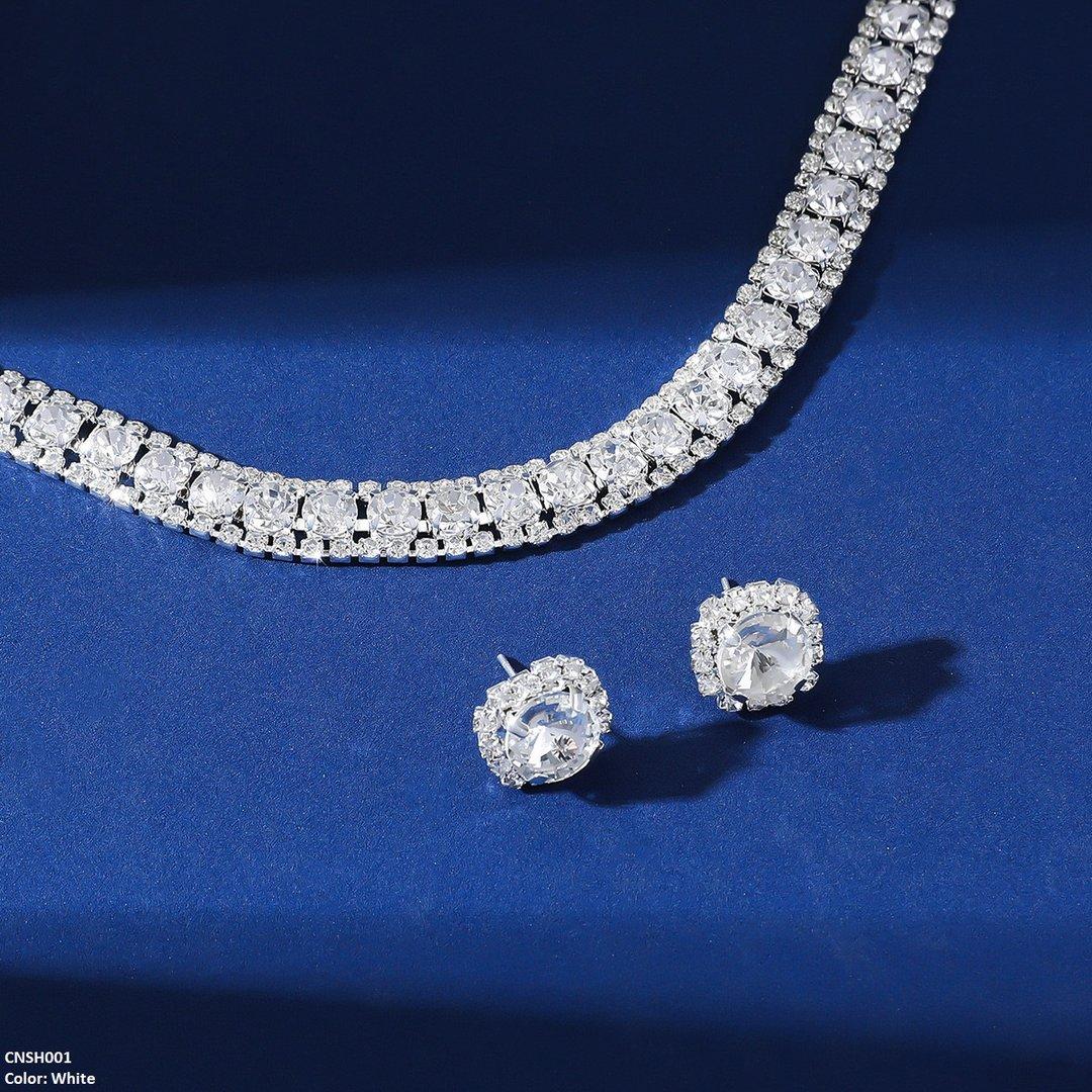 CNSH001 YJJ Circle Layered Necklace Set