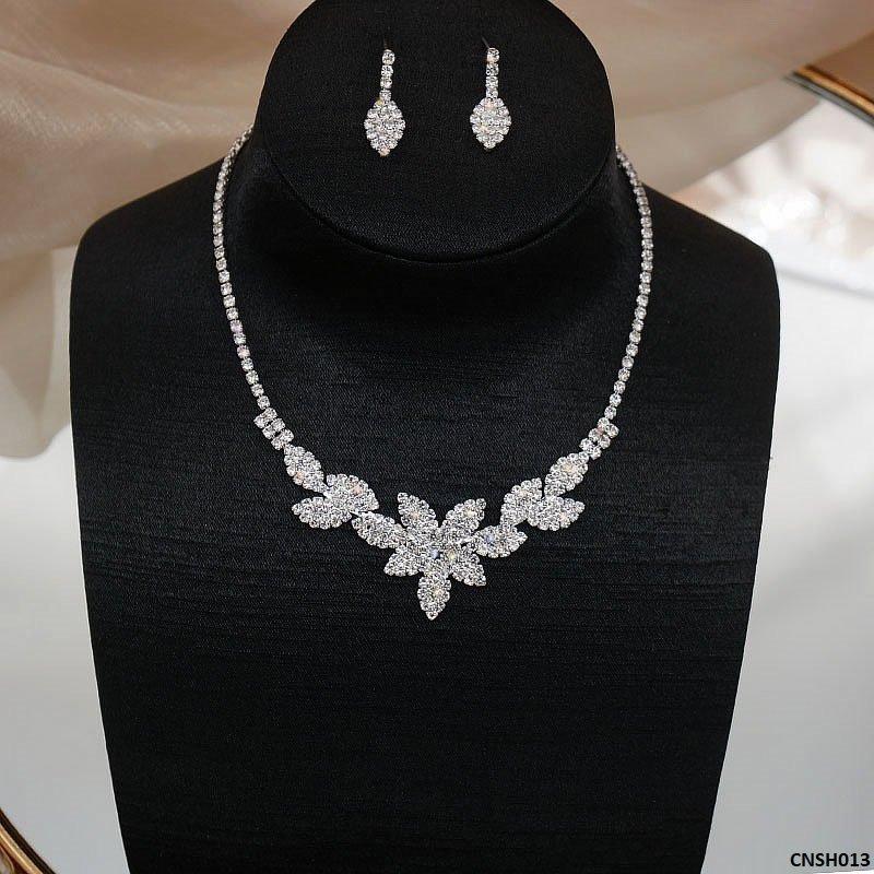 CNSH013 YJJ Flower Necklace Set