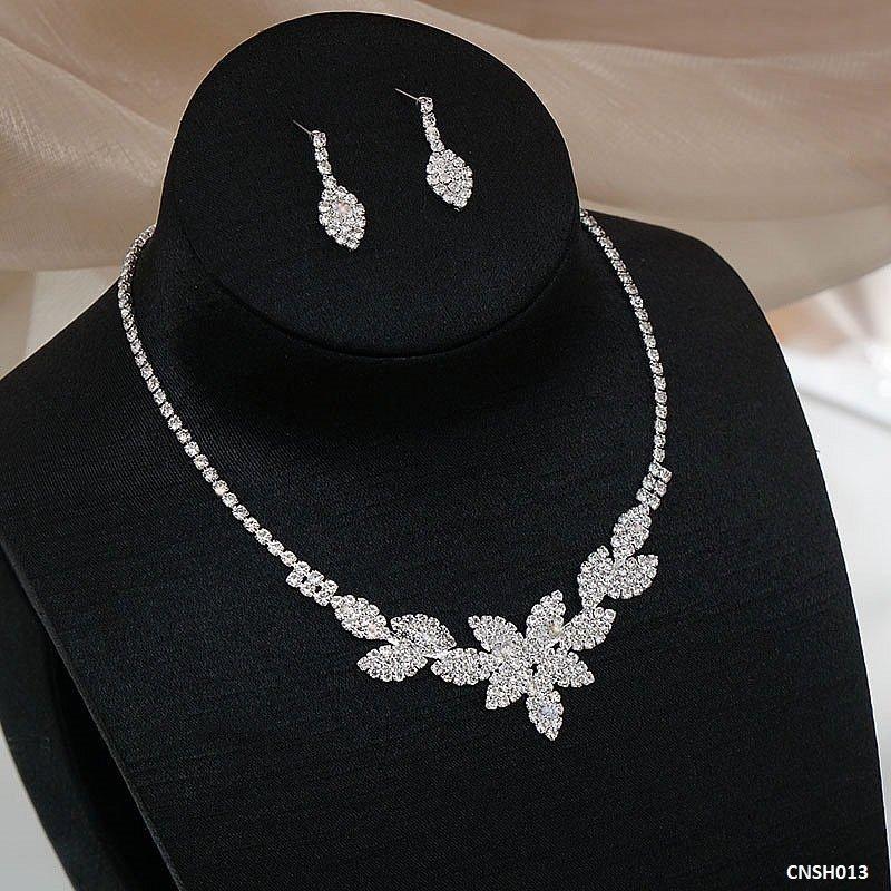 CNSH013 YJJ Flower Necklace Set